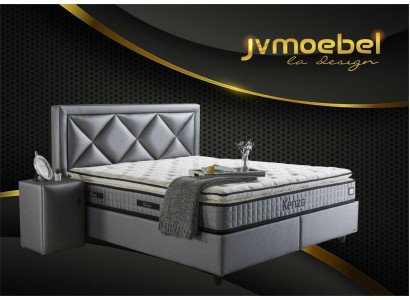 Edles Bett 3tlg Set Nachttisch Möbel Luxus Schlafzimmer Matratze Bettgestell Neu
